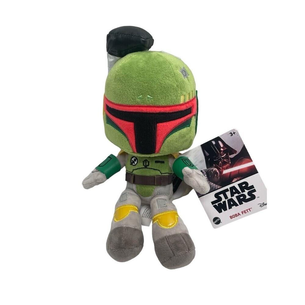 Star Wars Basic Plush Boba Fett 8” Stuffed Animal Toy